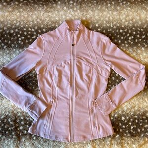 Lululemon Athletica Pink Peony Luon Define Jacket size 8